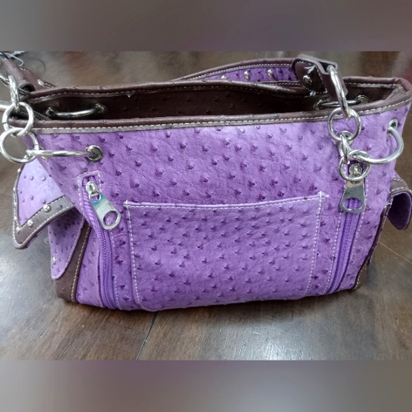 Purple Cross Purse - Picture 2 of 4